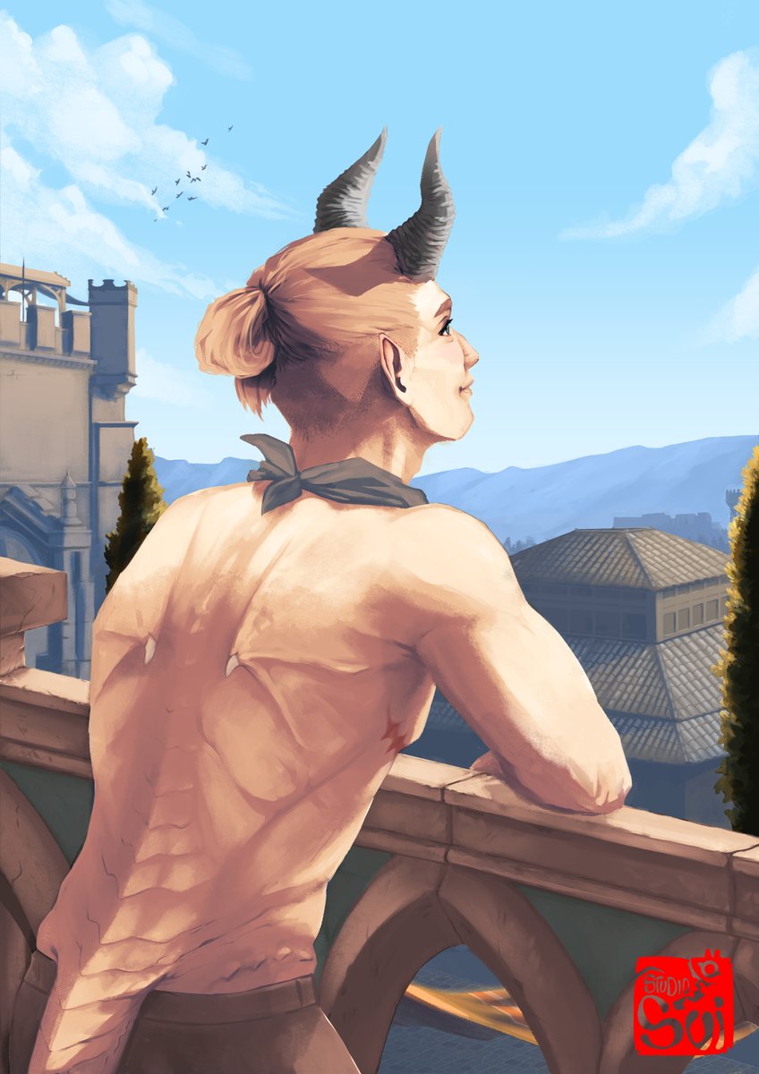 Updated! 

Dammon is Trans. Change my mind.🏳️‍⚧️🏳️‍🌈
Be yourself and you are loved and god damn it IS a fine morning in Baldur's gate right now ☀️🌈

#bg3 #JusticeforDammon #Dammon