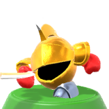 SB2749's tweet photo. Sir Kibble: a steadfast knight of the Kirby universe, with his trusty cutter boomerang and unwavering loyalty! 🛡️⚔️ Who knew a walking suit of armor could be so adorable? #Kirby #SirKibble #GamingLegend https://t.co/qLdcft8uwO