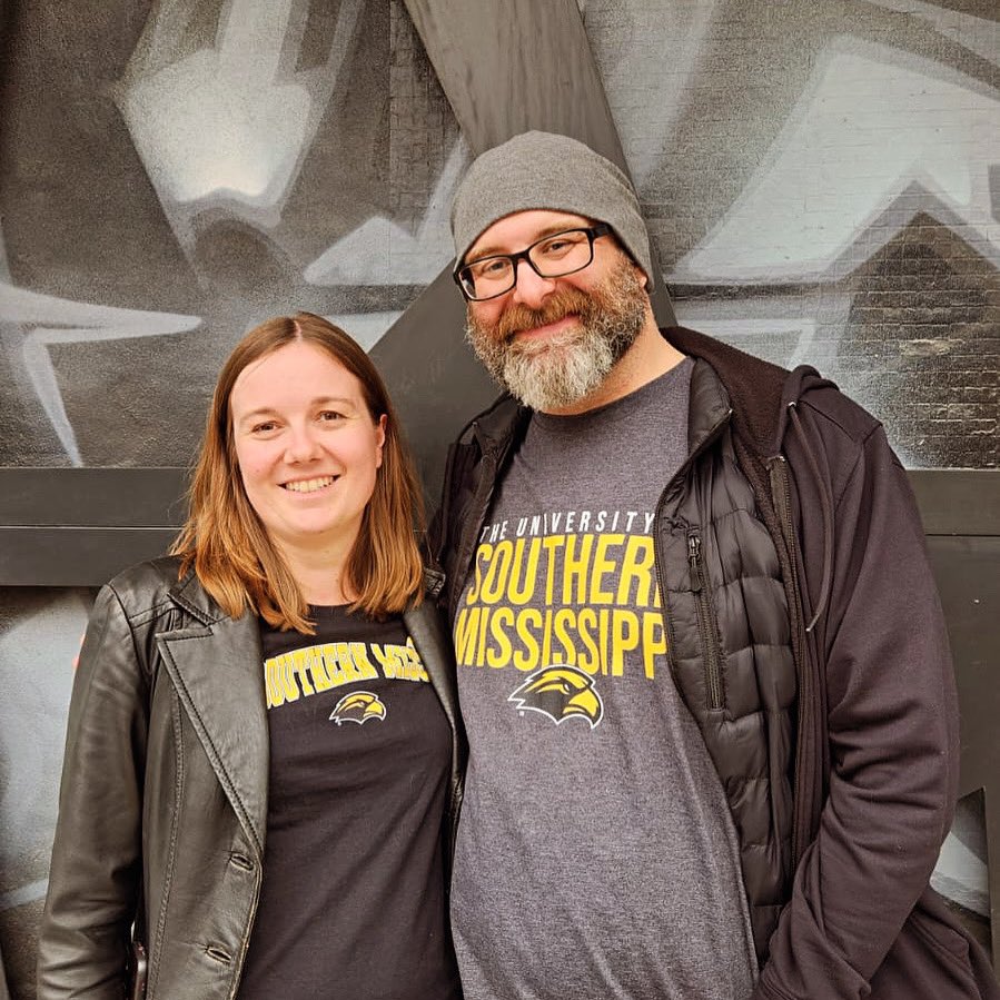 Excited to share that I’ve accepted a TT position at the University of Southern Mississippi as an Assistant Professor of English, and their Director of Composition! It’s bittersweet to leave Lincoln, but @jasonbmccormick and I are looking forward to exploring Hattiesburg!