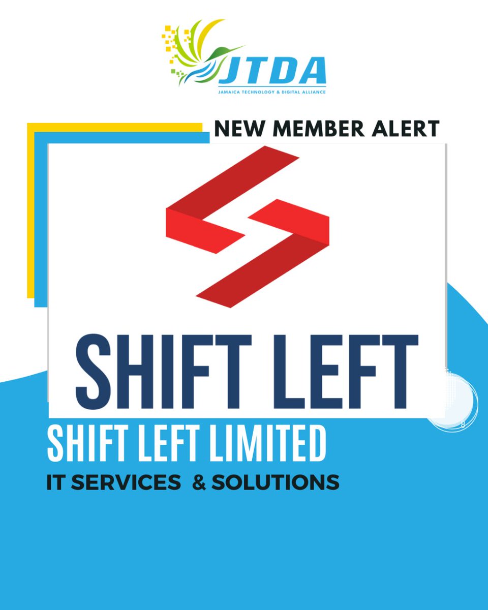 Thrilled to welcome Shift Left Limited to our growing community!

Shift Left is a Jamaican IT services company serving diverse industries, from startups to multinational corporations. 

#ShiftLeft #JTDA #Access #Influence #Empowerment