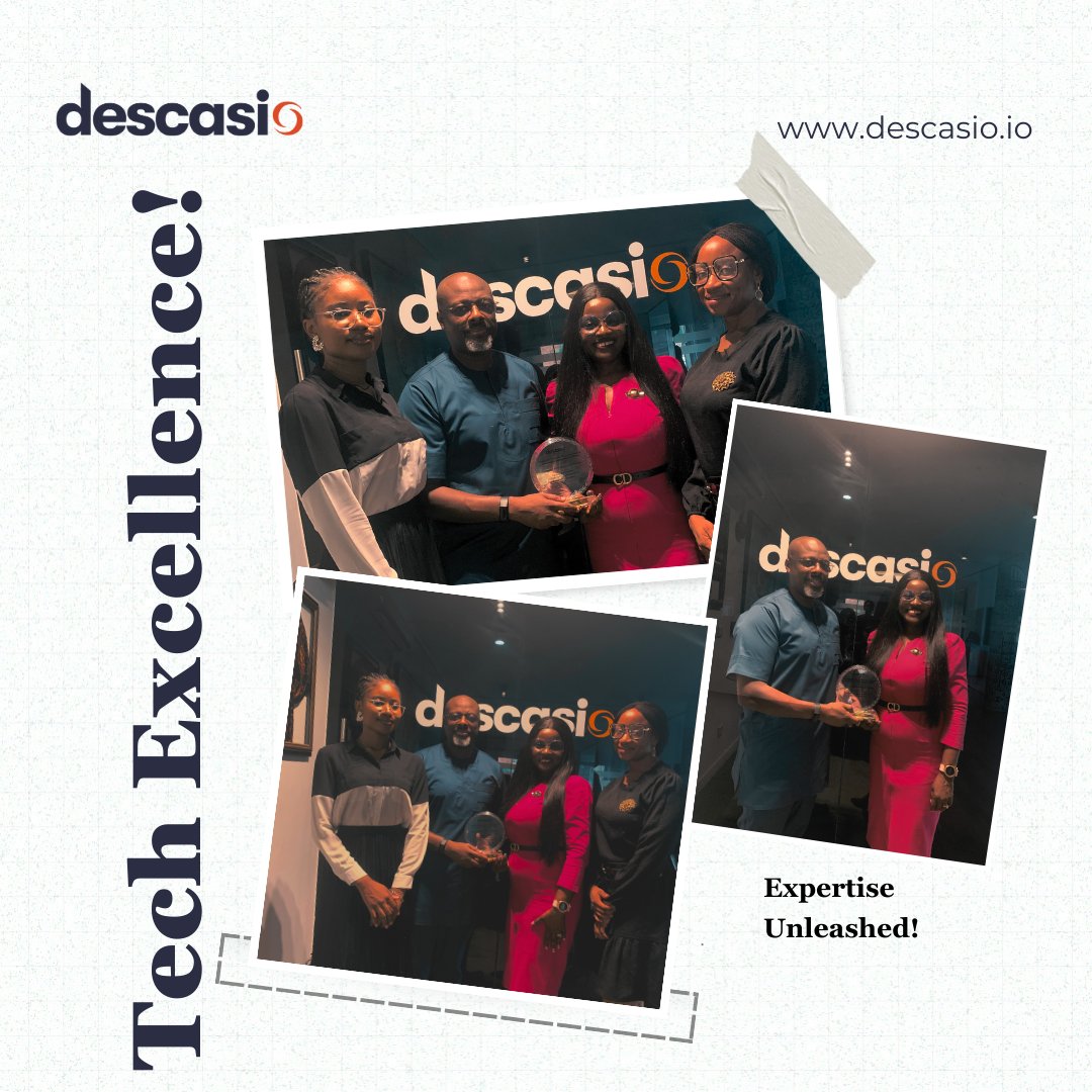 Descasiofficial's tweet image. We were thrilled to welcome esteemed guests from the CIO Club Africa to our DescasioDescasio headquarters!

With Descasio&apos;s unparalleled expertise in tech and IT solutions and the esteemed legacy of The CIO Club Africa, the synergy is undeniable! 

#Descasio #CIOClubAfrica