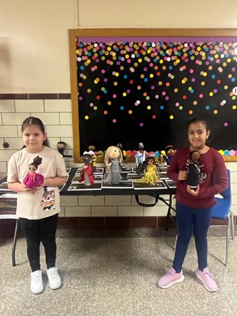 Madison School in Rahway celebrated Black History month by learning how to research facts about their favorite individual who greatly contributed to our country.

Their favorite part was constructing a bottle representation of their individual.

Go, Rahway Literacy!!
