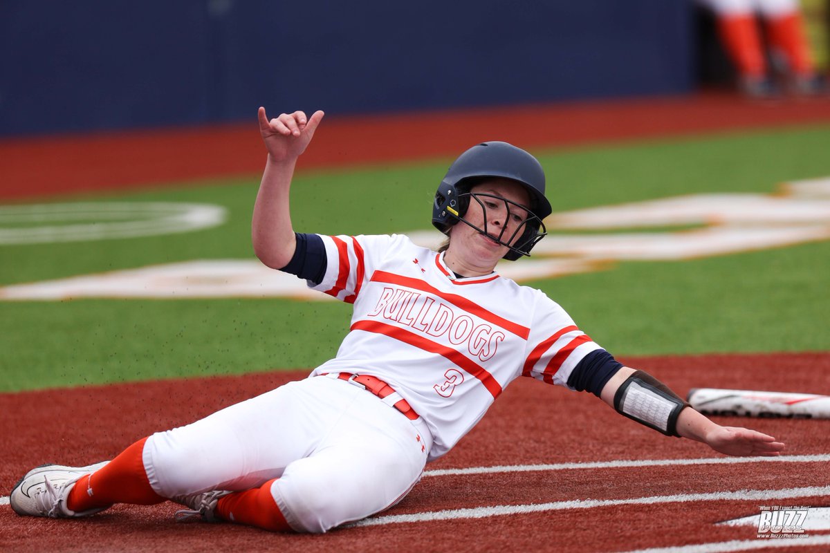 McKinney North's Lady Bulldogs vs Princeton Softball. 3-16-24 @ North. Game stoppage for weather left Princeton ahead 14-8. <a href="/McKISDAth/">McKinneyISD Ath Dept</a> <a href="/McKinneyNorthHS/">McKinney North HS</a> BuzzPhotos.com