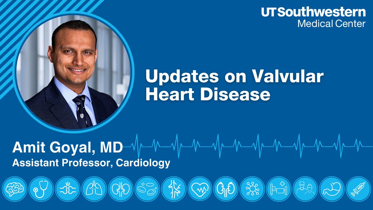 It's time again for our annual Update in Internal Medicine! Earn 16 hours of CME credit, with content available for 1 year. @AmitGoyalMD will be among our expert faculty, directed by @BradCutrellMD and @vgzmd @UTSWNews | Register now! tinyurl.com/ye3jffyz