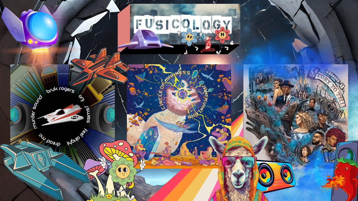 #NewMusic from J.PERIOD, OVEOUS & QVLN, Fatoumata Diawara, Emily Francis, Janek van Laak, NugLife x Boldy James x Zombie Juice, Bruk Rogers f. JSWISS & Onj, CALIsthenics f. E-40, Casual & Del the Funky Homosapien + more Stream on All Platforms fusicology.com #fusicology