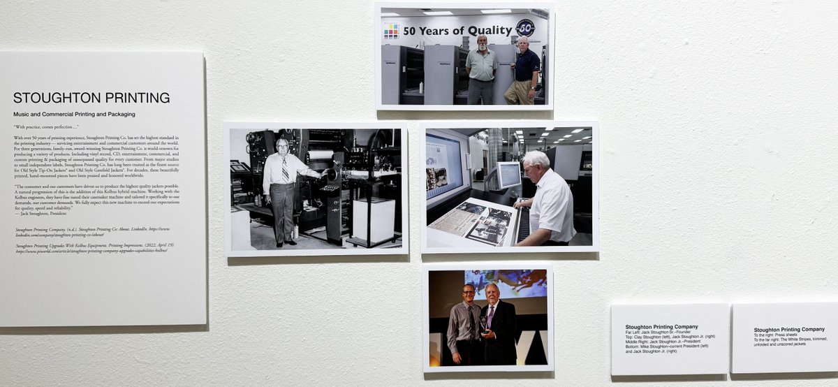 We are proud and honored to participate in “MUSIC 1950 - 2000 / Artists, Records and the Industry” at <a href="/MtSAC/">Mt. SAC</a> Diana Berger Art Gallery. Exhibition runs until April 18th, go check it out! #music #art #artofmusic #vinylrecords 

More info: mtsac.edu/artgallery/