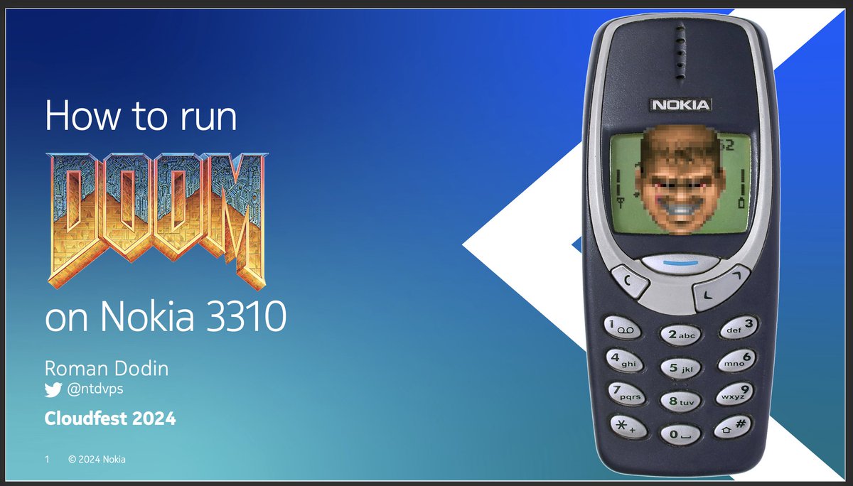 Will run this deck tomorrow at Cloudfest