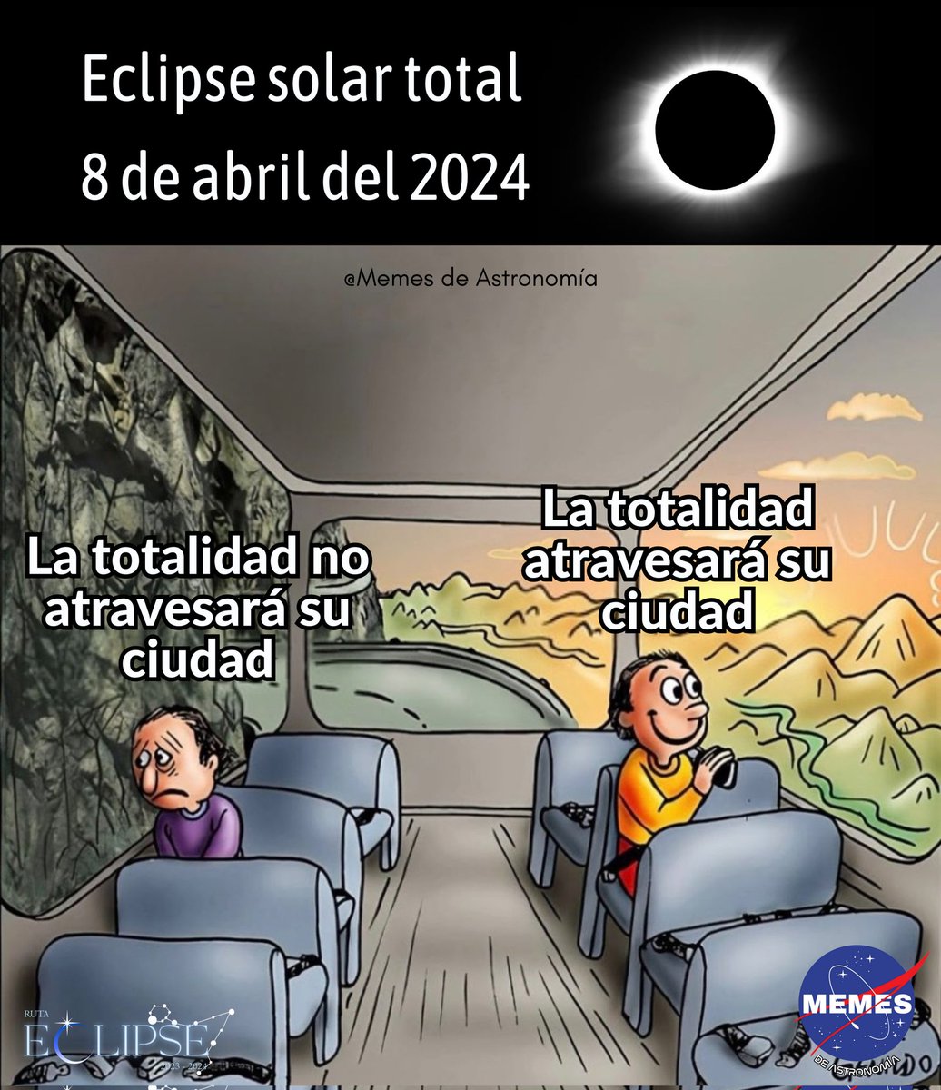 MemesDeAstro's tweet image. La vida es bella para nosotros los privilegiados por el cosmos. 🤩✨

#Eclipse #EclipseSolar #EclipseSolarTotal #Eclipse2024