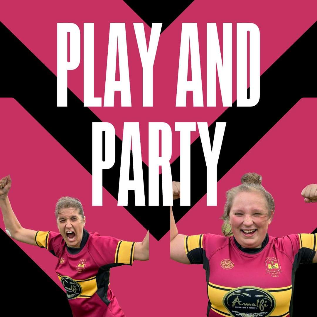 COME PLAY RUGBY WITH US
We've got a women's rugby celebration day SAT 23 March.
Our league opposition has pulled out. Lunch, disco, six nations. Want to play? 
Please RT.