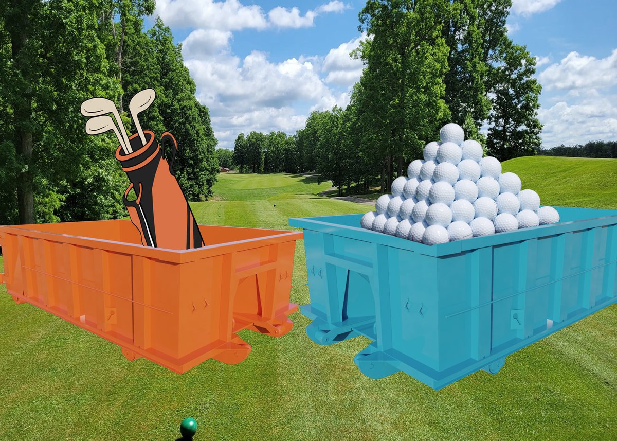 CCScans's tweet photo. No ifs, ands or putts⛳ ORDER YOUR CONTAINERS TODAY! #rolloff #rolloffdumpsters #rolloffcontainer #steelcontainer #frontload #rearloaf #dumpster #cans https://t.co/wKMFdi3nWL