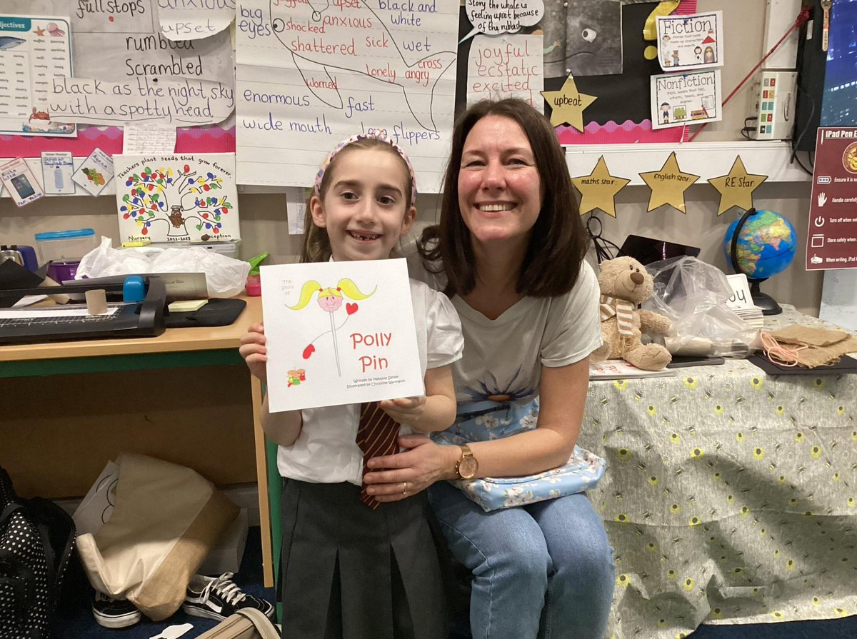 Our EYFS & KS1 children were visited by local author, Melanie Seiver, who shared her new book Polly Pin with them. They not only enjoyed listening to the story, but Melanie also taught them some sewing skills. We can't wait to read her story again and practise our sewing too!