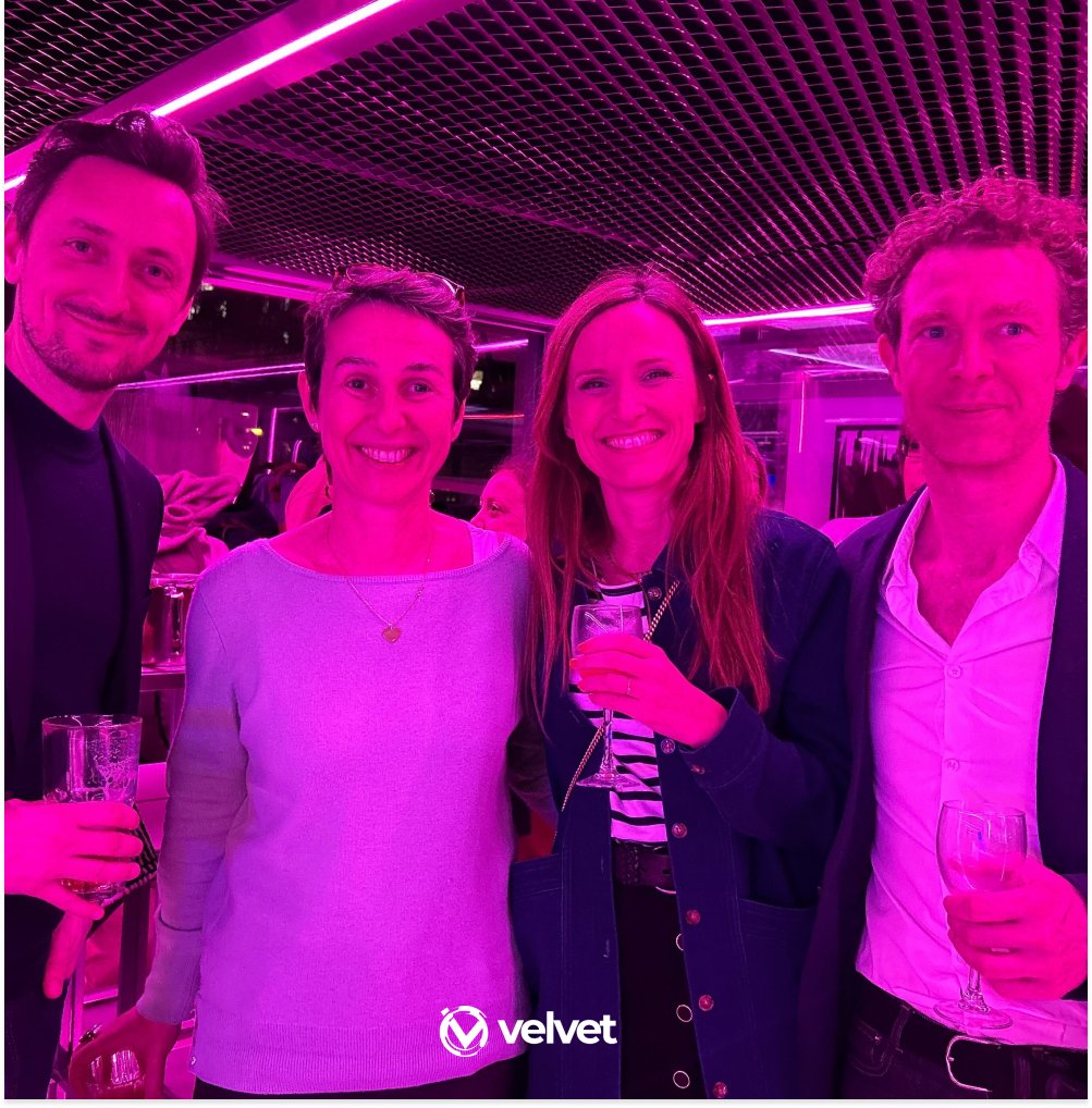 Retour en images de notre Apéro Off   Jeudi dernier avait lieu notre Apéro Off au Fluctuart : un moment de partage, convivialité et 100% Velvet Touch sur le thème de Marin ! Un grand merci à tous les velvetiens présents et à notre (super) team animation💙
#velvettouch