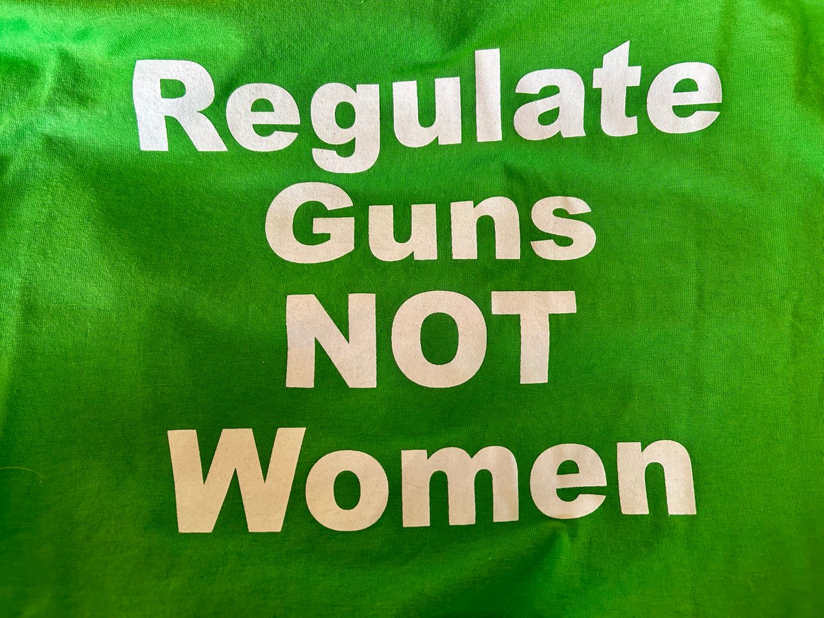 Got my #RegulateGunsNotWomen t-shirt and button today. Now where to go?

@GAmoms4change