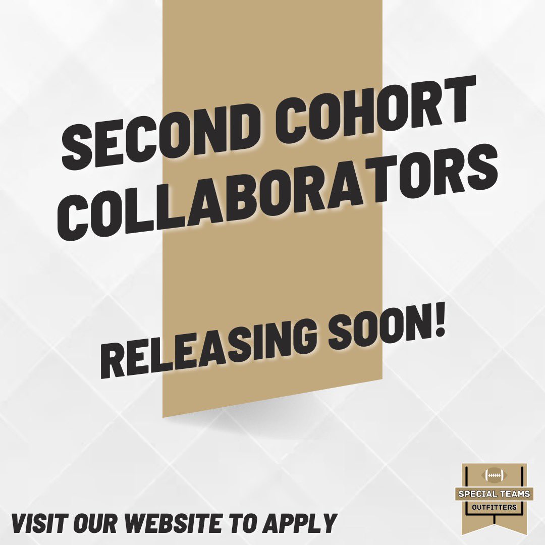SPTOutfitters's tweet photo. Exciting news ahead! 🚀 Get ready for the reveal of our Second Cohort of collaborators! 🌟 Stay tuned for the big release coming soon. Trust us, you won’t want to miss this! 🔥 #Collaboration #ComingSoon https://t.co/acp5dp2SPA