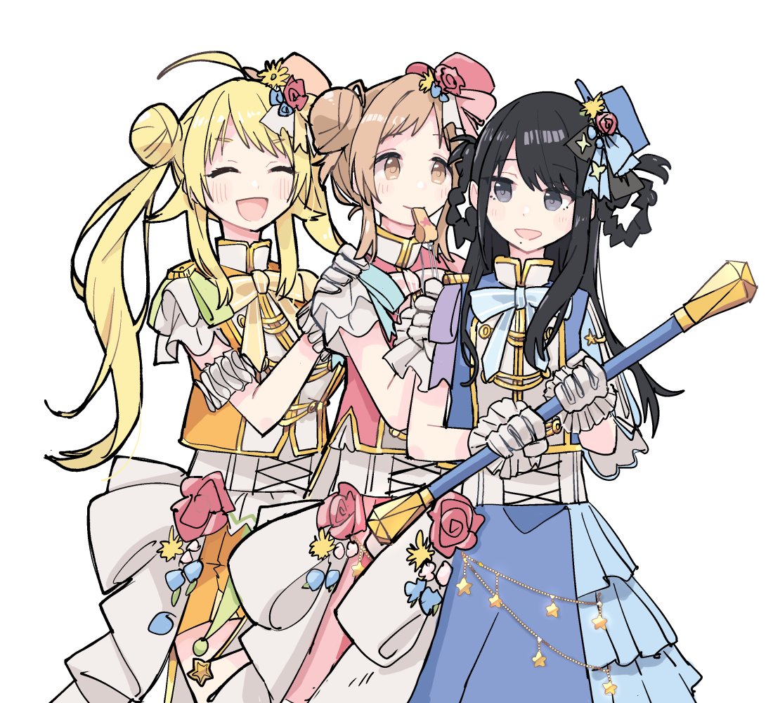 八宮めぐる ,風野灯織 ,櫻木真乃 「」|しろしのイラスト