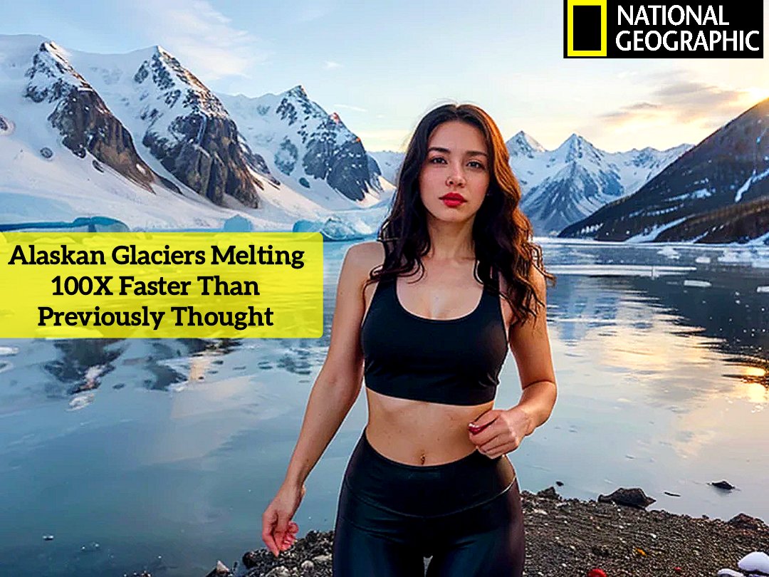 📣 Scientists Say.... ⚠️ Alaskan Glaciers Melting 100X Faster Than Previously Thought 😬