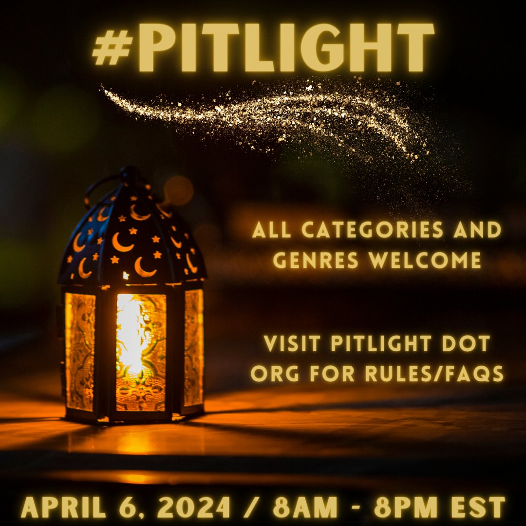 I discontinued #pitlight last year for multiple reasons. The rising threat of A👁️. The ensuing levels of discourse. But having been observing the community for a while, I feel we need more events that bring us together, celebrate our words, and strengthen our friendships. 🧵