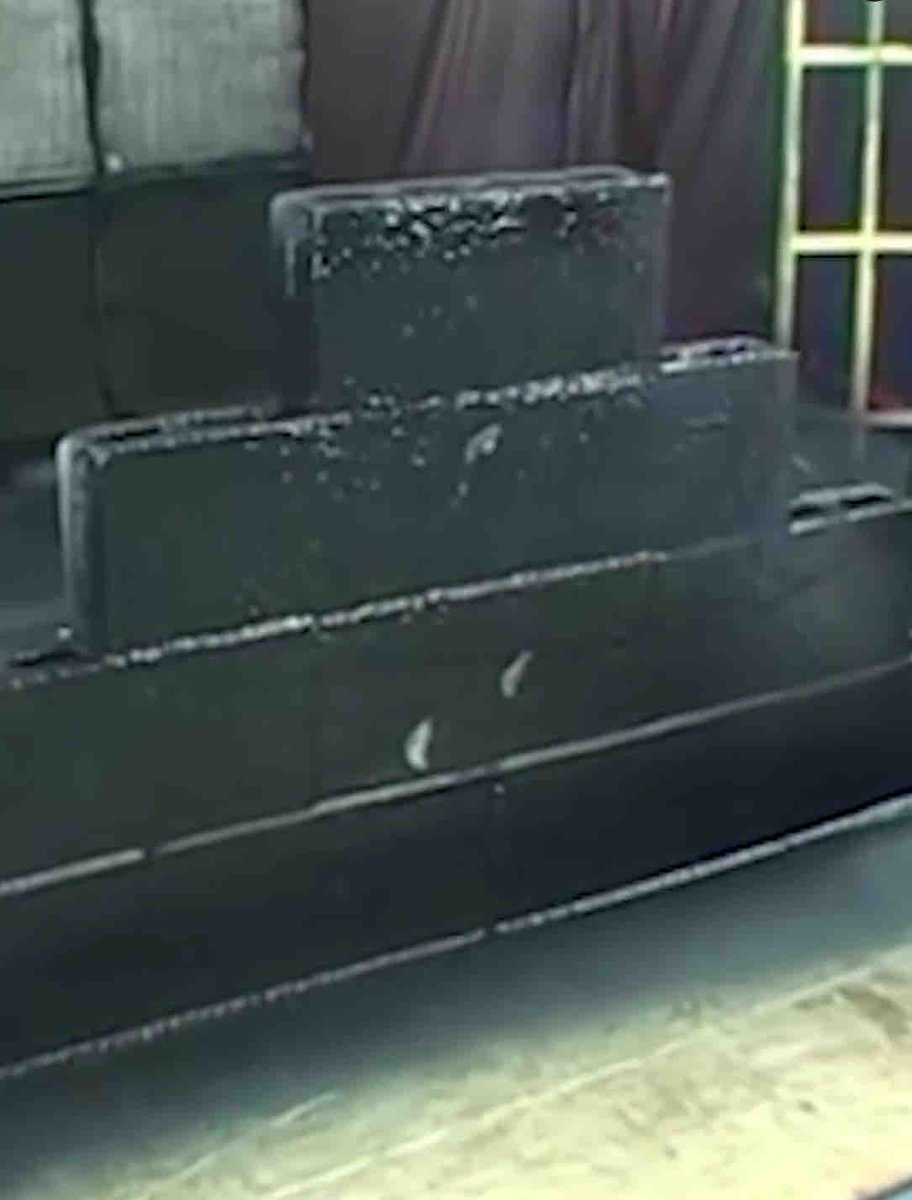 Able_Engineers's tweet photo. Hope you all had a safe and fun St. Patrick’s Day weekend! Interesting twist on these breeze blocks as they are coated with Polyurea, making them resistant to even sledgehammer blows. https://t.co/cwBG4TYBYQ https://t.co/TcxRujSLJY