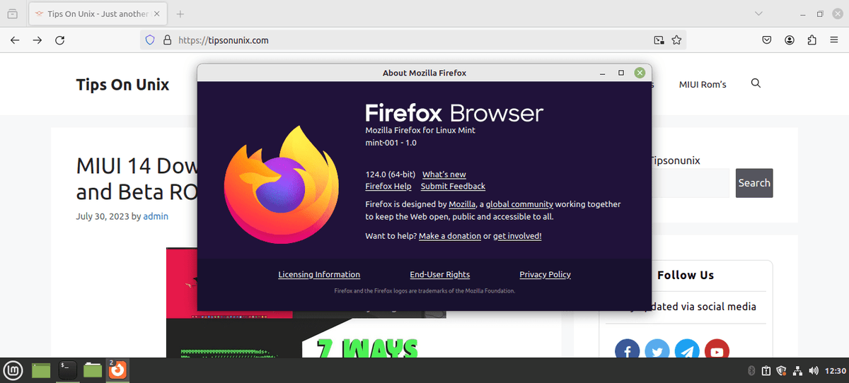 askmetutorials's tweet photo. This guide will show you how to #install #Firefox 124 on #Ubuntu and #LinuxMint. This latest update brings a host of new features and improvements to make your time online smoother and more secure. - https://t.co/7tDEc7N6Ud https://t.co/fXcSimSf4S
