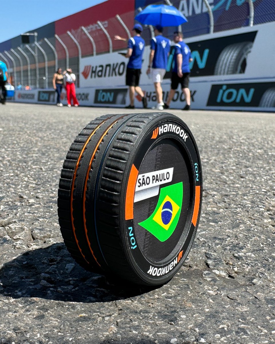 The São Paulo E-Prix didn’t disappoint - and neither did the Hankook #iON Race tire. 🏁🛞🤩 Congrats to Sam Bird on the big win. #HankookTire #HankookMotorsports