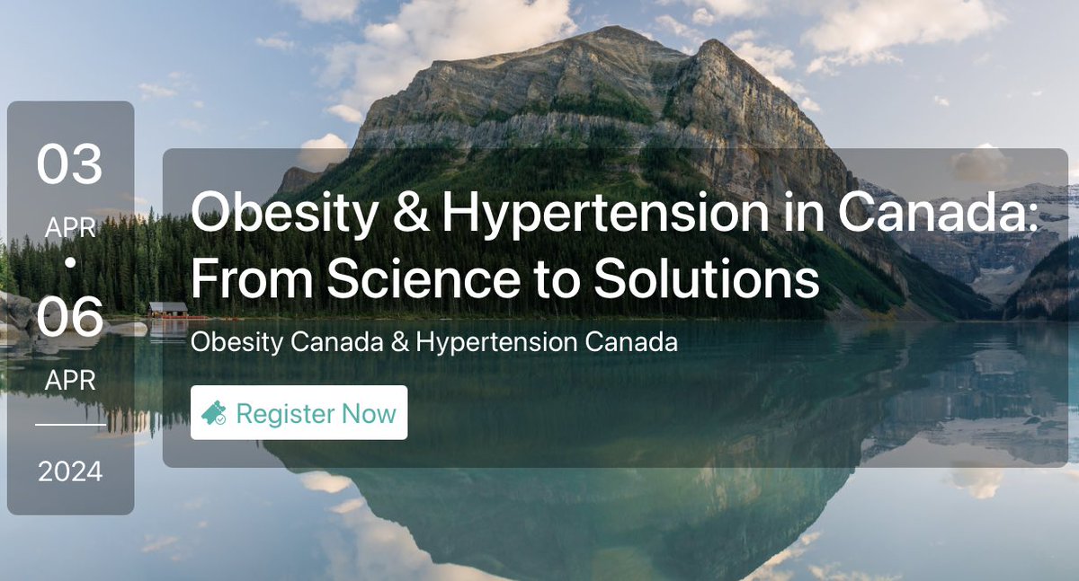 Did you know that with GLP-1 RAs (for example Semaglutide) there are likely weight loss independent factors that contribute cardioprotection? Hmmm what may they be? Join us in one of the most beautiful places on earth to learn more😀 @ObesityCan site.pheedloop.com/event/sciencet…