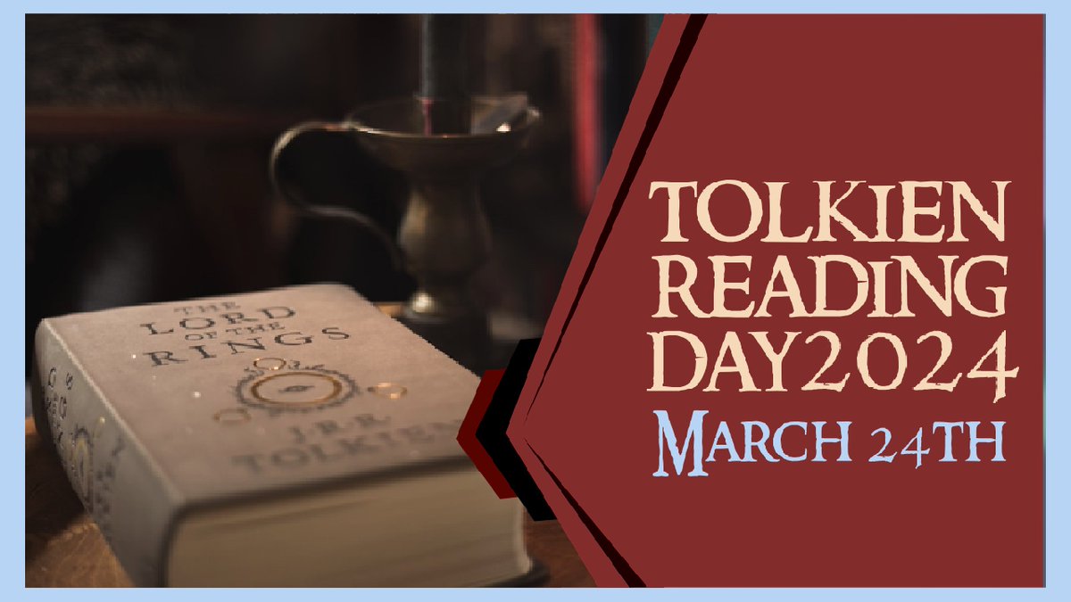 theoneringnet's tweet photo. #Tolkien Reading Day, established by our good friends @TolkienSociety , is coming up! And @LOTRSoundscape has a treat in store for you: immerse yourself in Middle-earth by listening to TTT read over his specially created soundscape. March 24th! https://t.co/GkHmHCjI29 https://t.co/0oPhqc9yUZ