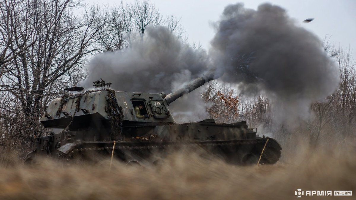 Every day, Ukraine's 2S3M 'Akatsiya' unit strikes hard in Donetsk, destroying enemy tech and supplies. 🎯💥 What some see as achievements, they view as their tough but fulfilling duty. 💪🇺🇦