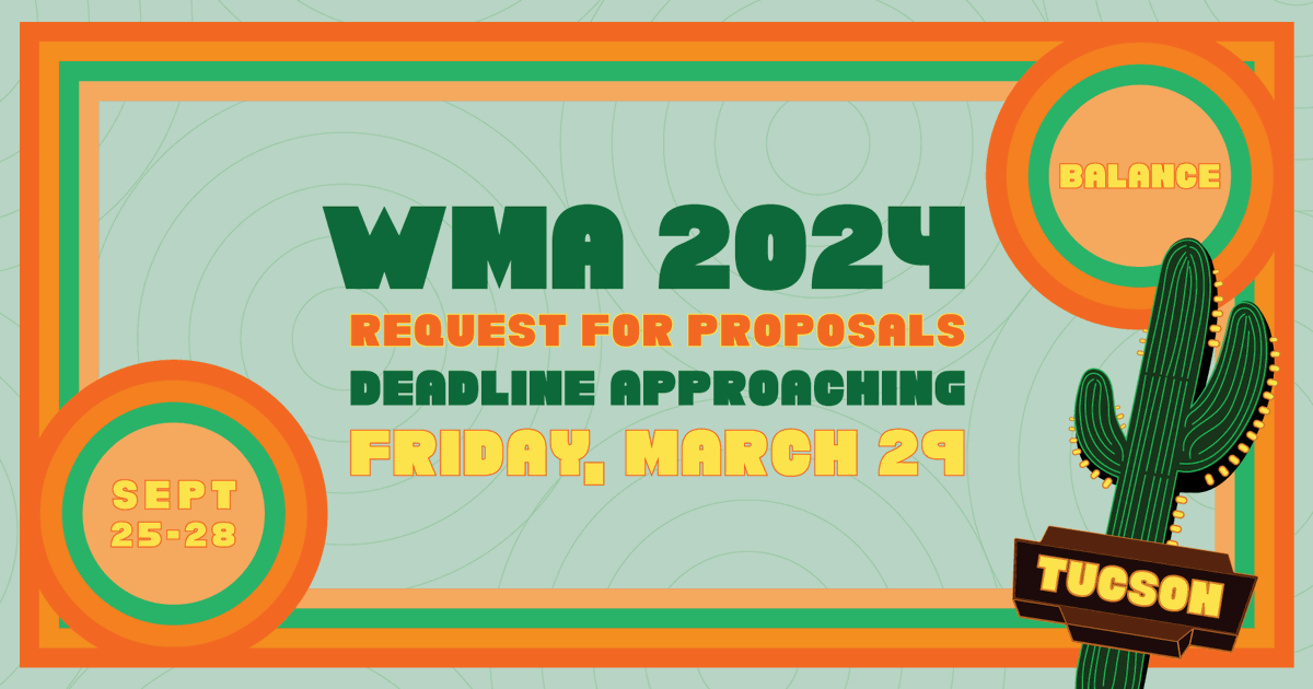 westmuse's tweet photo. THIS FRIDAY is the FINAL day to submit a #WMA2024 proposal! With your contribution, we can craft a unique gathering that adds more voices to the conversation of how #museums cultivate BALANCE.

Submit here: https://t.co/70A3XT1j7z https://t.co/JOVcYTP5Wz
