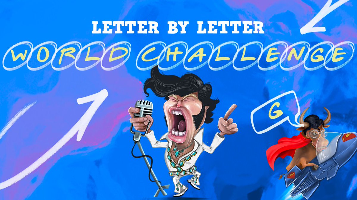 WorldChallengeG's tweet photo. ๐๐๐๐ ๐๐๐๐๐๐๐: craft "World Challenge" one letter at a time without others cutting your streak.
Ready? ๐ณ๐๐'๐ ๐๐๐๐๐๐๐ ๐ https://t.co/rgIHASv9fj
