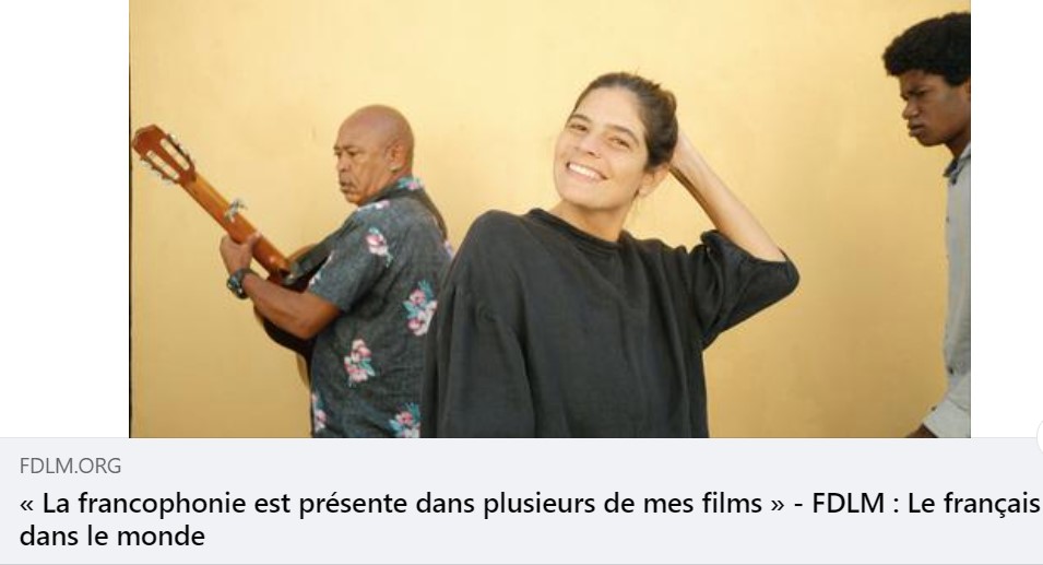 Découvrez notre Etonnant(e) francophone du mois. Il s'agit de Laura Guzman, une cinéaste dominicaine de grand talent rencontrée lors de notre tournage en République dominicaine. Voici son portrait dans notre magazine partenaire "Le français dans le monde": fdlm.org/blog/2024/03/0…