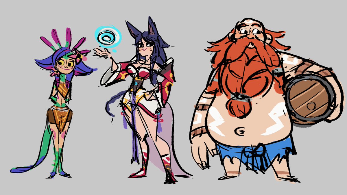 Ahri 「I have made so much fanart of League of 」|Songoanda (commissions CLOSED)のイラスト