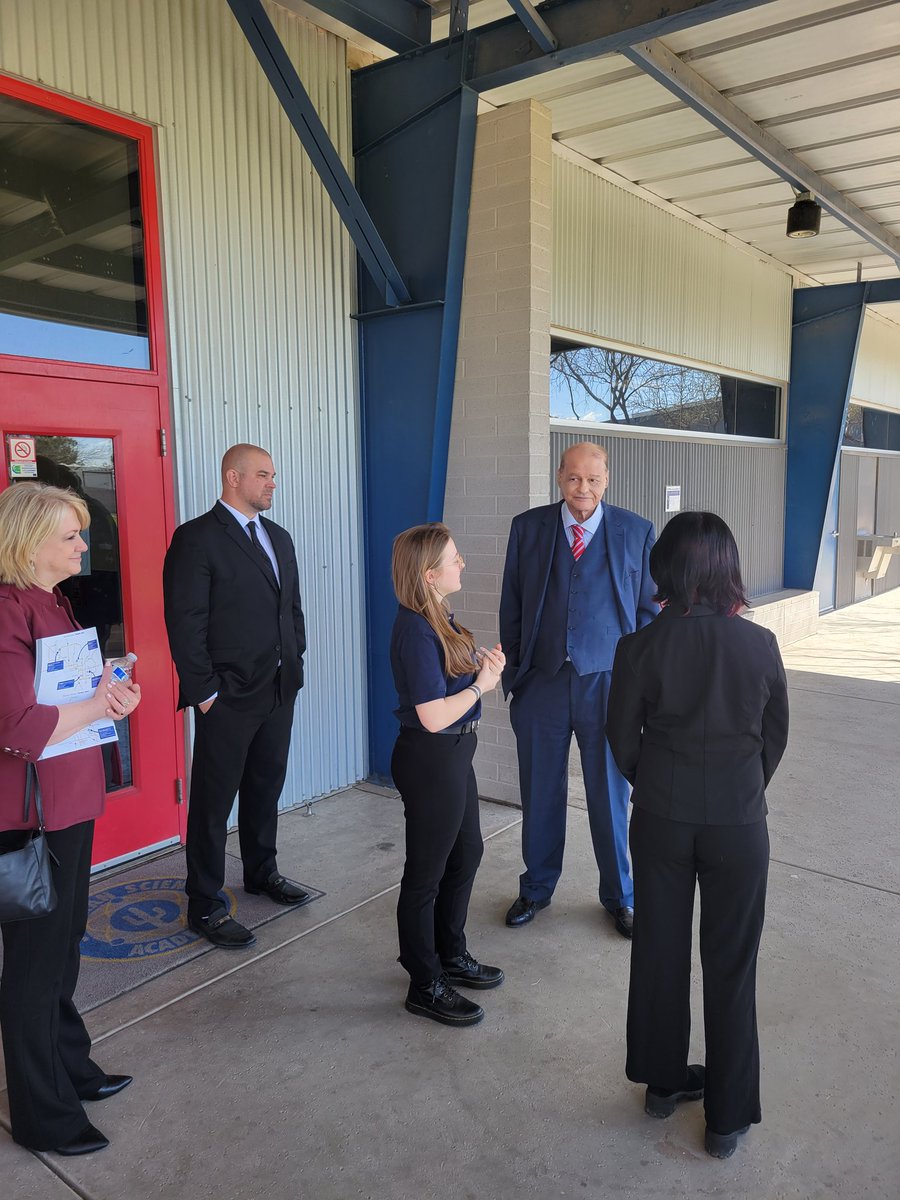 Superintendent Horne is visiting the Sonoran Science Academy. They have an incredible STEM program and are competing for another robotics championship in a few weeks. #EducationForAll