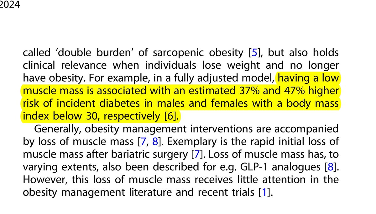 DrGiovanniD's tweet photo. La diabetes tipo 2, no solo es un exceso de grasa sino una falta de músculo.

Si zoo y cols.  Diabetes Res Clin Pract. 2023 https://t.co/nLZpnyMn9k