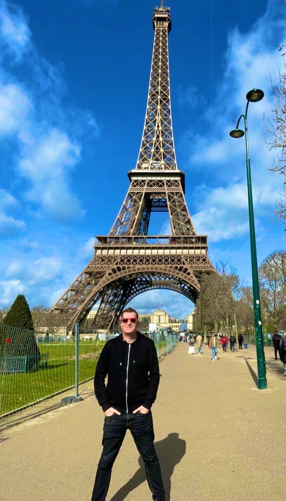 Happy Birthday to our boss man @adrianclarkson living his best birthday life in Paris! 🇫🇷🥳😘