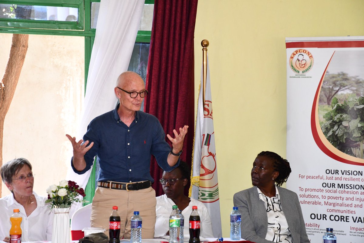 SAPCONE's tweet photo. Productive dialogue led by Ambassador #NorwayInKenya @NLinKenya, Turkana Borderland communities, CSOs, &amp; peace ambassadors, focusing on strengthening civic engagement &amp; government, promoting peace, resilience, &amp; sustainable development. @UNDPKenya @TUPADO_ @apadlodwar 
 #Peace https://t.co/rF4Q1fdcGC