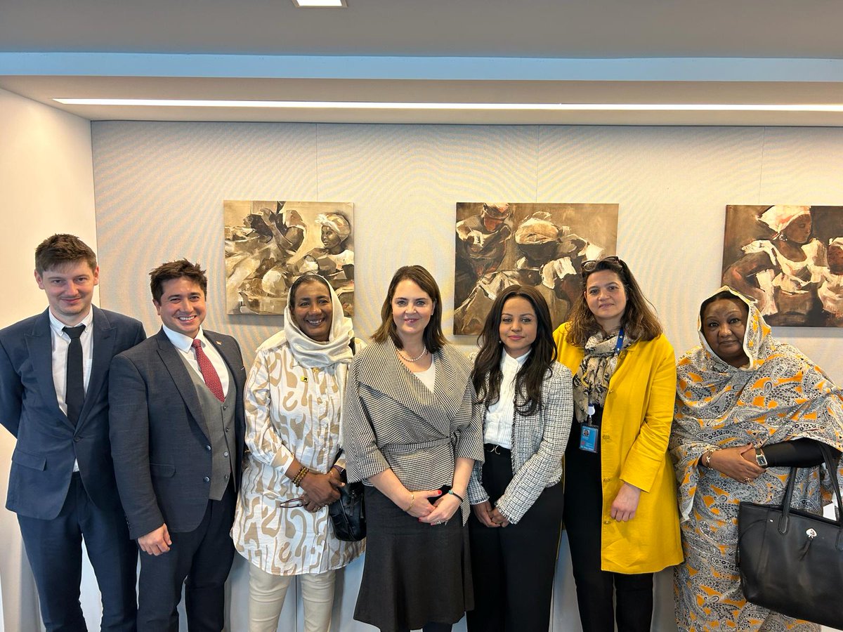 EUatUN's tweet photo. Today 🇪🇺Ambassador @HeddaSamson co-chaired with @KingdomNL_UN a briefing by NGOs on the humanitarian situation &amp; food crisis in Sudan.

Thanks to briefers from @Clingendaelorg, @NRC_Norway, @RESCUEorg, @ZwdSudan, &amp; @SUWRA1 for your call to action! https://t.co/btPo8Cb3GU