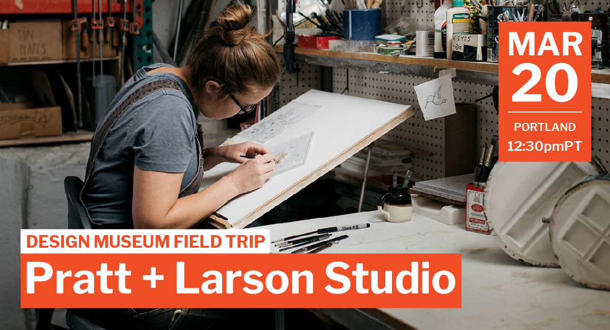 Join us on Wednesday in Portland for a field trip touring the @PrattandLarson studio! Connect with fellow designers and learn about the leading handmade luxury tilemaker. RSVP:loom.ly/z3FNdAs #FieldTrip #PortlandDesign