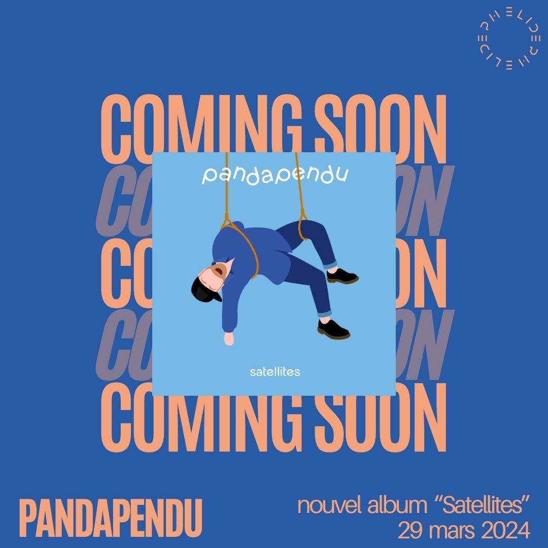 Le breton de @PandaPendu1, Yann Ollivier, débarque avec "Satellites", son premier album solo qui fait vibrer notre corps avec des rythmiques pop parfois mélancoliques, mais toujours colorés et positives.

On le retrouve enfin dans les bacs le 29 mars !