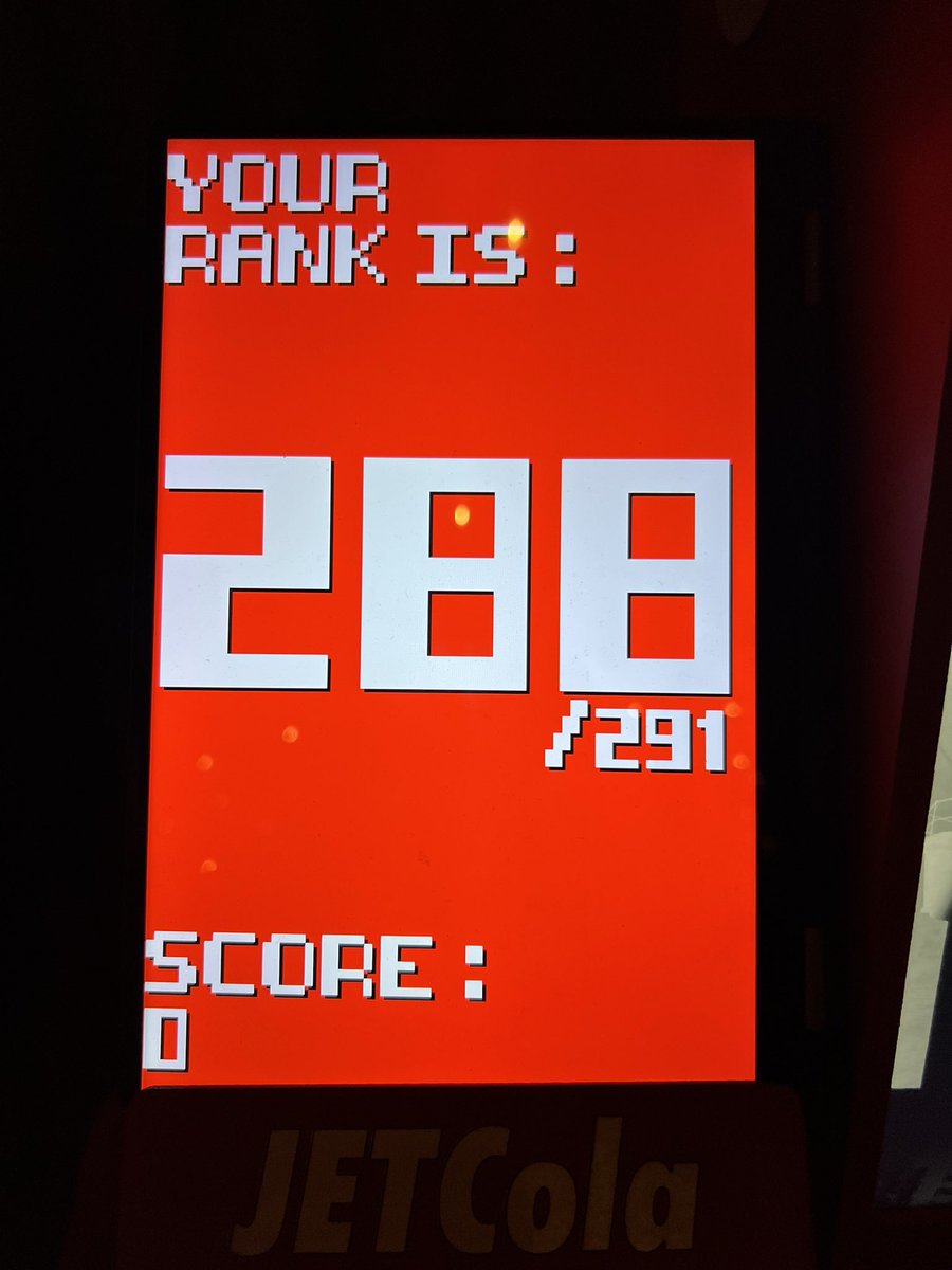 MDPrototyping's tweet photo. Thank you for playing JETCola!!
JETCola had 290 players in day of the devs!
I'll be waiting for you at the GDC2024 alt.ctrl !
#JETCola @iam8bit @dayofthedevs @WeThrowSwitches @DoubleFine https://t.co/EvZ1jmp7UU