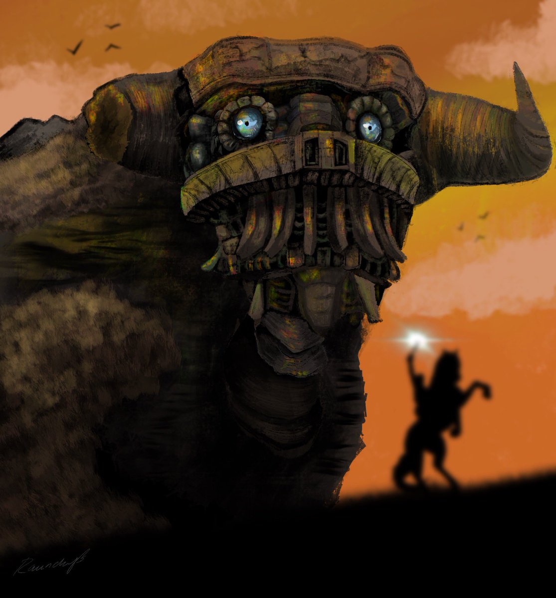 Straying away from your regularly scheduled program to show a picture I drew from my second favorite game of all time called “Shadow of the Colossus”. The soundtrack and art of that game is ethereal. #shadowofthecolossus #colossus #colossi #SOTC #fyp #foryou #foryoupage #fypt