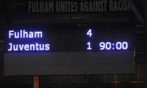 Wow! 14 years ago tonight. Best night with ⁦@FulhamFC⁩ at #CravenCottage ever. Only time we’ve ever been in the Putney End. We were all in tears at the end. Football, eh? Don’t think Big Six club fans could understand how it felt! #FULJUV #EuropaLeague #RoyHodgson #COYW