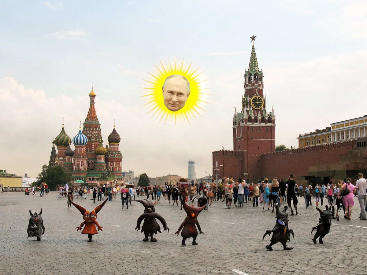Kremlins. #kremlin #putin #russia #gremlins #venäjä