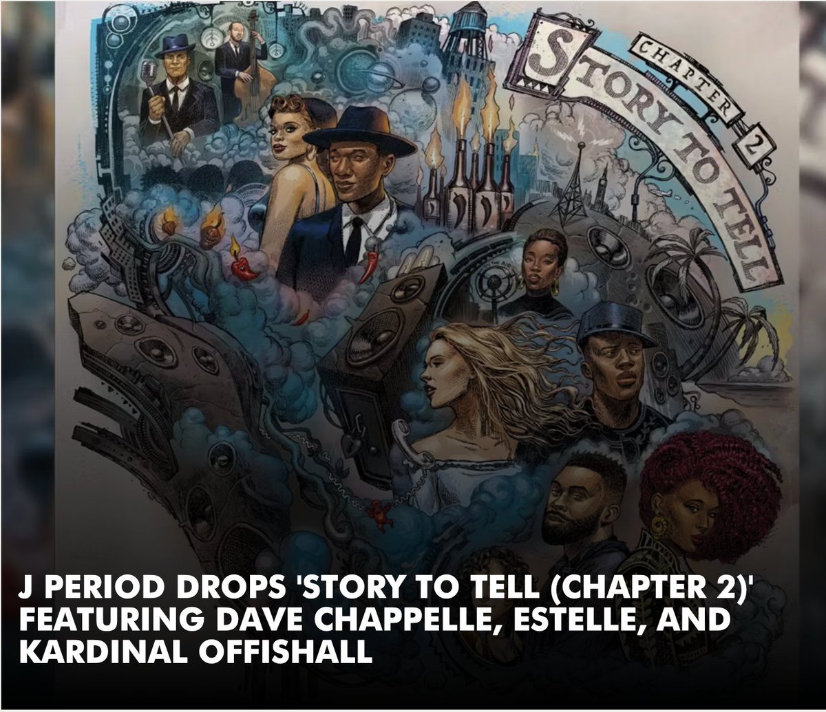 'DJ/Producer and Mixtape Master J.PERIOD is back with the latest chapter in his groundbreaking album series, Story To Tell (Chapter 2), featuring Andra Day, Aloe Blacc, Joss Stone, Estelle, Mumu Fresh, Kardinal Offishall [and more].' rockthebells.com/categories/new… via @rockthebells