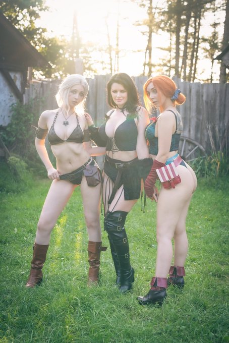 Hey Geralt, don't go monster hunting alone. Take us with you, we'll bring our best weapons.

Triss: @Leah_Obscure