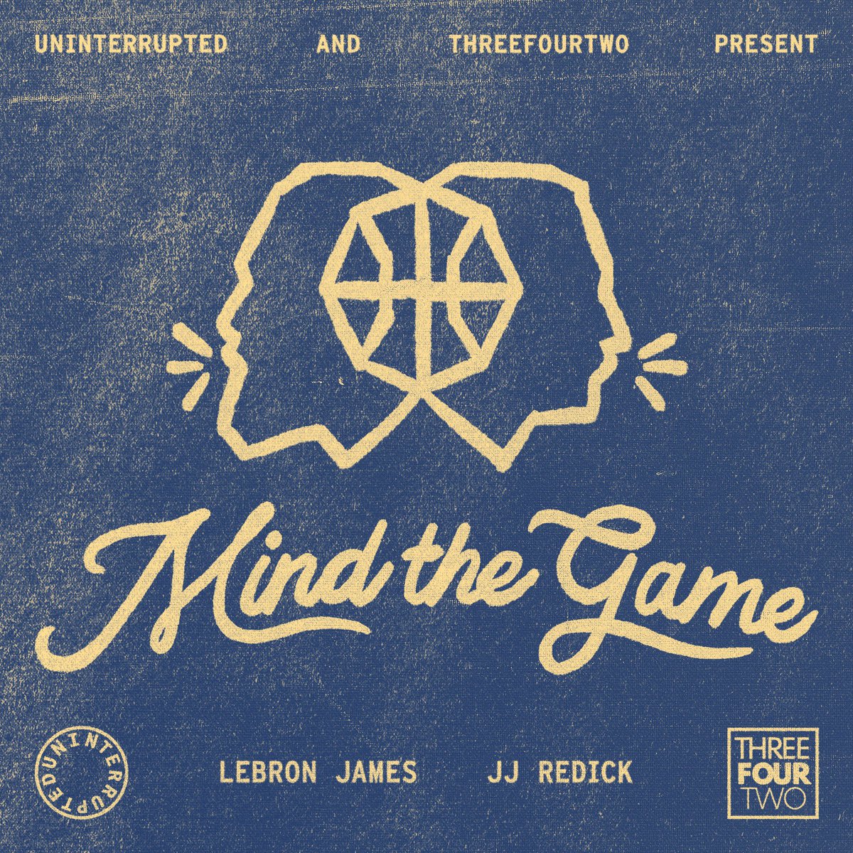 Excited to announce my new podcast with @kingjames, @ThreeFourTwopro, and @uninterrupted: @mindthegamepod. First episode drops tomorrow at 7am ET/4am PT. Follow our socials and subscribe to our YouTube: youtube.com/@MindTheGamePo…   ~~