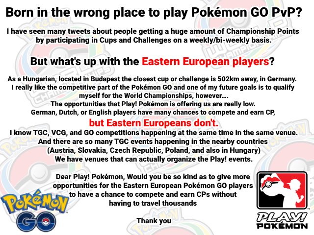 #playpokemon #pokemonworlds #EqualOpportunityToEUPlayers