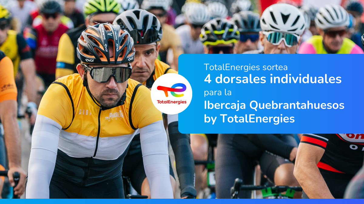 Pásate por el Instagram de @TotalEnergiesES y gana uno de los 4 dorsales que sortean. ¡Nos vemos pronto, ciclistas! 🚴‍♂️ instagram.com/p/C4h9XTKt0rs/…