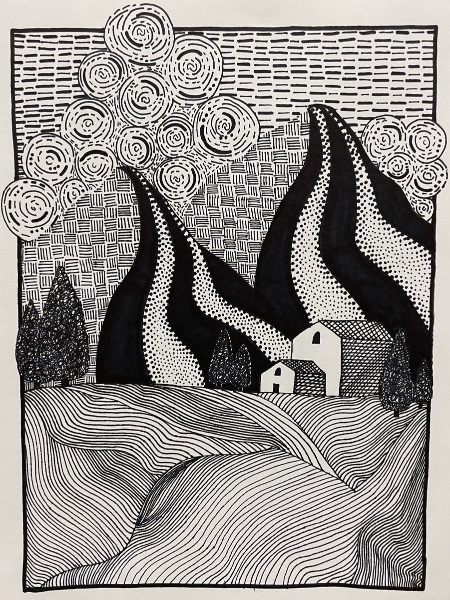 HHSGenerals's tweet photo. HHS Student artwork :
Pencil hand drawings and Zentangle landscapes https://t.co/hu9tk3W0kQ