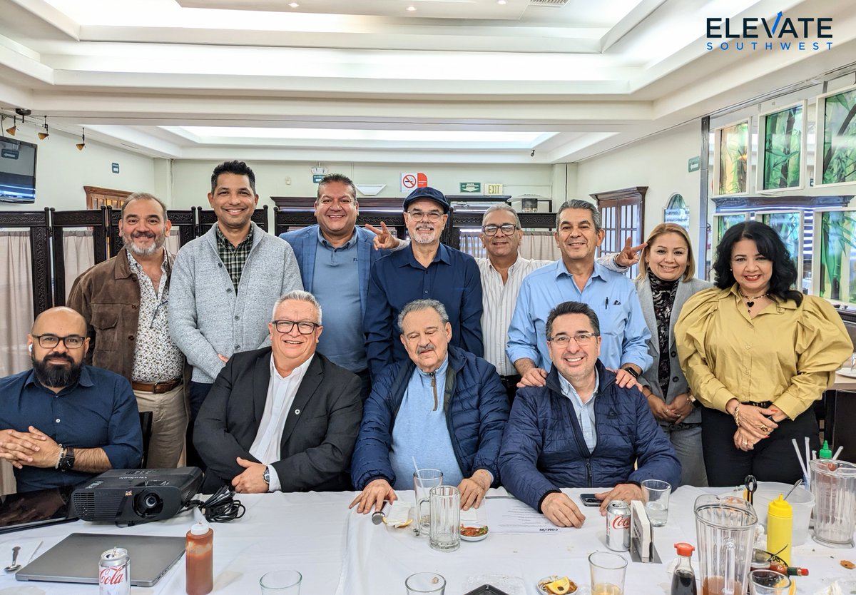 ElevateSW's tweet photo. On March 14, 2024, Jerry Cabrera and Nazzer Mendez,
@ElevateSW President/CEO and Program Coordinator, respectively, met with #COMVIN board members and staff in #MexicaliBC to learn about the #PonteTrucha campaign and the #COMVISeals program πΊπΈπ²π½π¨βπΌπ©βπ¬π¨βπβοΈ #YC #Education #Workforce https://t.co/IKjlidrjzp