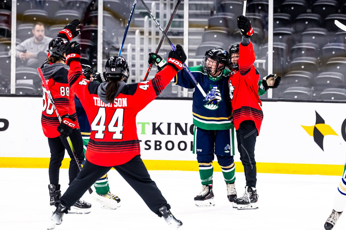 Another great Girls Hockey Day in the books! The sixth annual event, pres. by @wasabi_cloud, took place over the weekend at @tdgarden with hundreds of young hockey players from across New England joining members of the four Women's Beanpot teams for skills clinics.